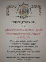 Galeria 2022 - Wizyta dzieci z grupy "Wesołe Skrzaty" - Przedszkole nr 8 w Gnieźnie 